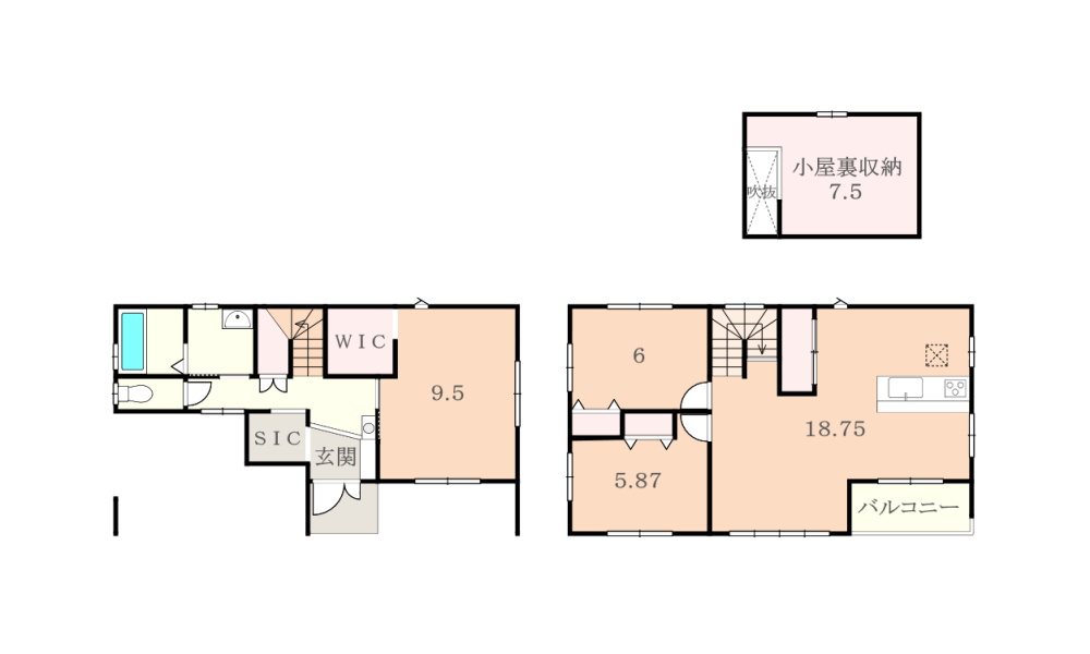 京田辺市三山木越前の中古一戸建て